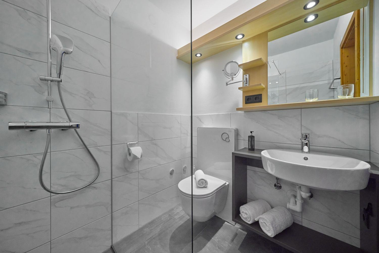 Bathroom 4, Hotel Montafon Moments, Bludenz