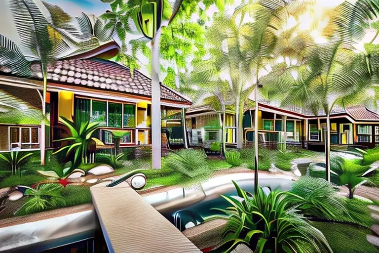 Sport & Beauty, Baan Nam Pen Resort, Bang Khon Ti