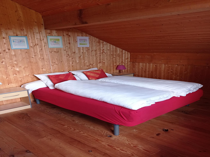 Bedroom 2, Chalet in Saulxures near Ski Resorts, Vosges