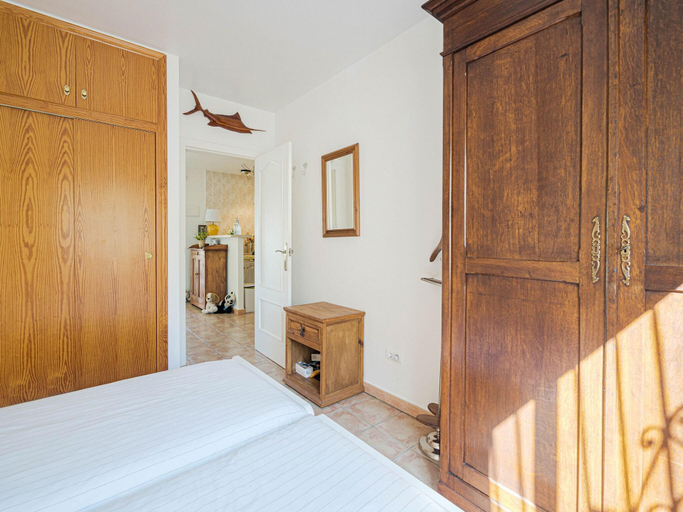 Bedroom 2, Sunny Poolside Stay in Busot, Alicante