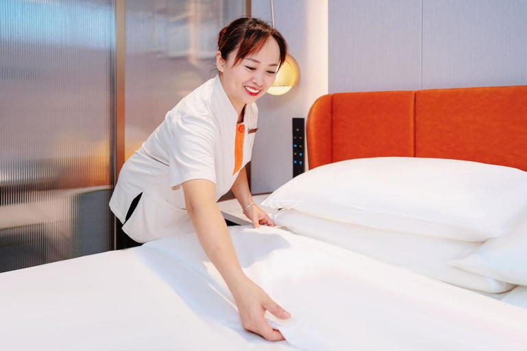 Bedroom 2, Home2 Suite by Hilton Guangzhou Huadu, Guangzhou
