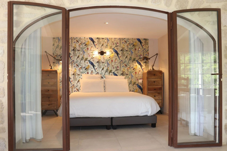 Bedroom 4, Les Terrasses de la Roque Alric, Vaucluse