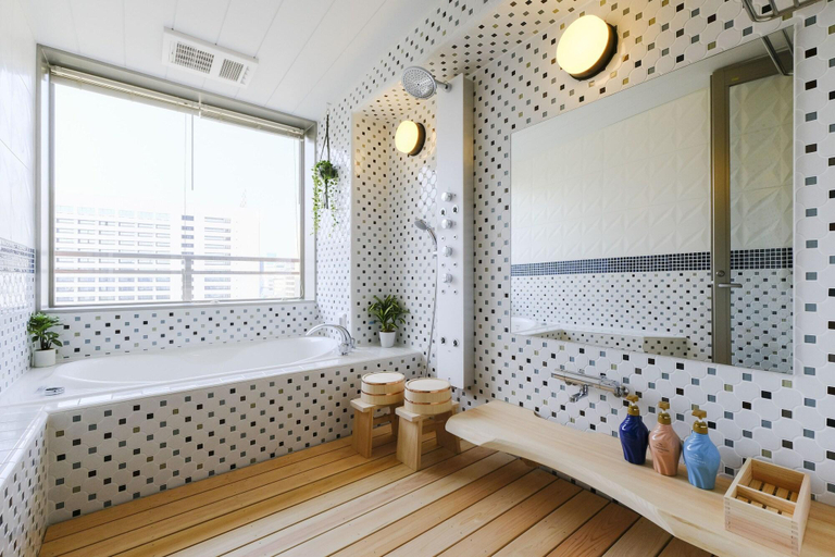 Bathroom 5, Hotel Grandolce HAKATA, Fukuoka