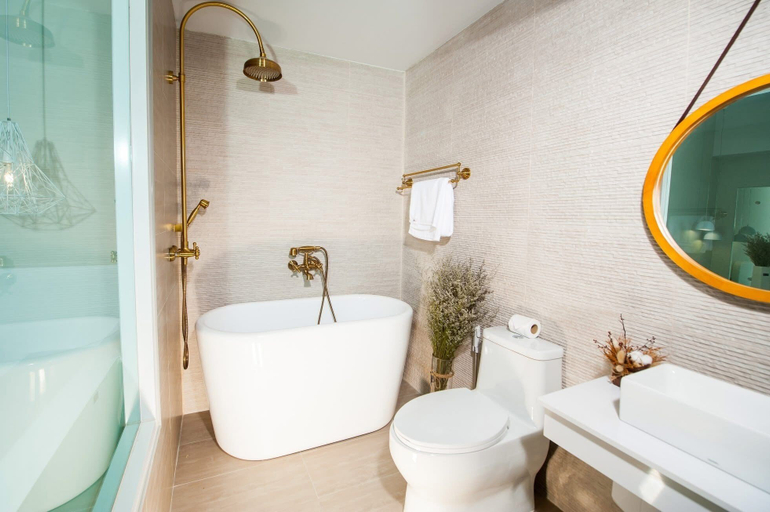Bathroom 4, Jowa Hotel, Muang Chiang Mai