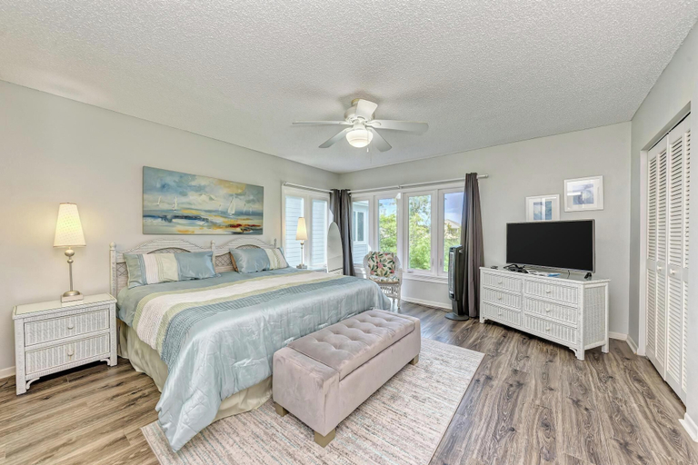 Bedroom 3, Longboat Key Cedars Beach House-pet Friendly-2 Minute To The Beach, Manatee