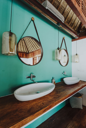 Bathroom 4, Majo Private Villas, Lombok