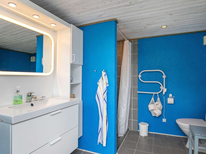 Bathroom, 6 Person Holiday Home in Otterup, Nordfyns