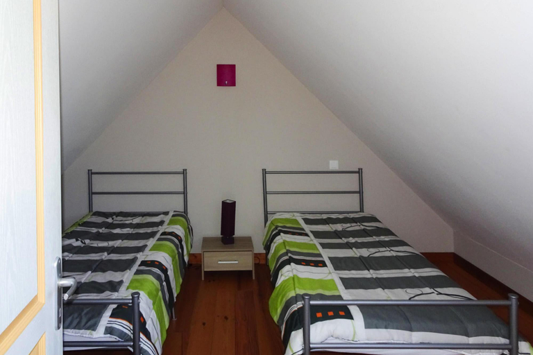 Bedroom 2, Holiday Home in Guerlesquin near Lake, Finistère