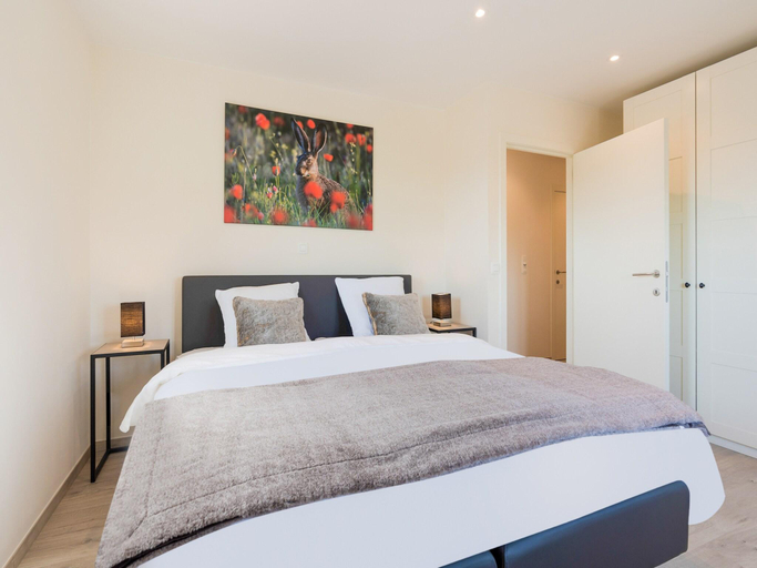 Bedroom 2, Chic Villa in Comines-Warneton with Garden, Hainaut