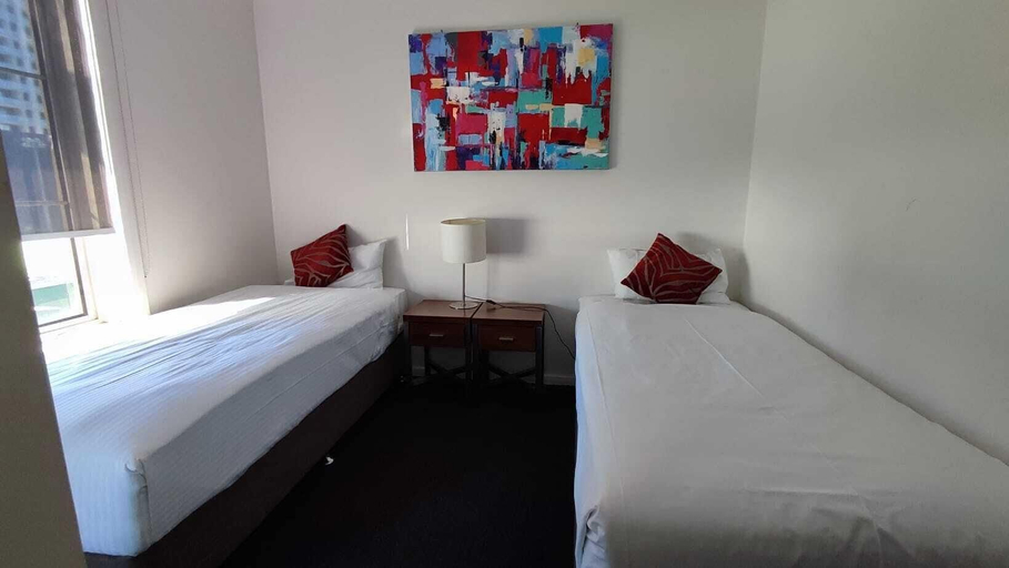 Bedroom 3, Melbourne South Yarra Central Apartment Hotel, Melbourne