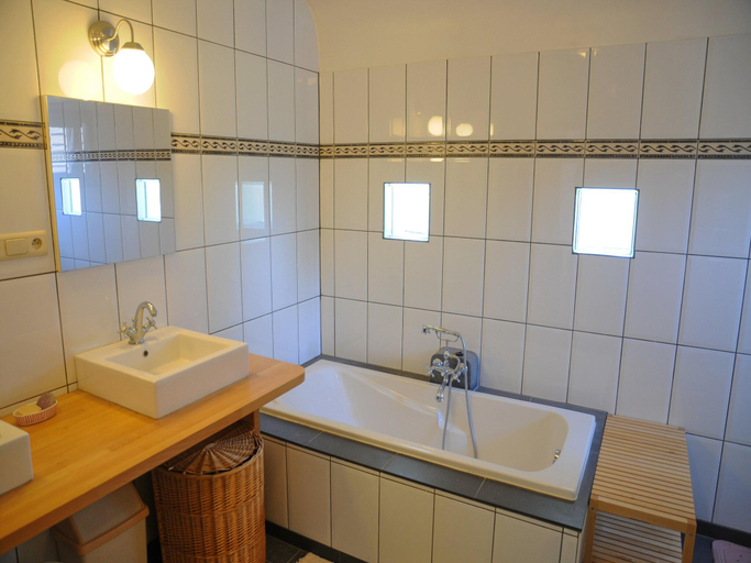 Bathroom 3, Stone House in Durbuy with Sauna  Garden Views, Namur