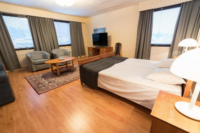 Bedroom 2, Hotel Kievari Ylitornio, Lapland