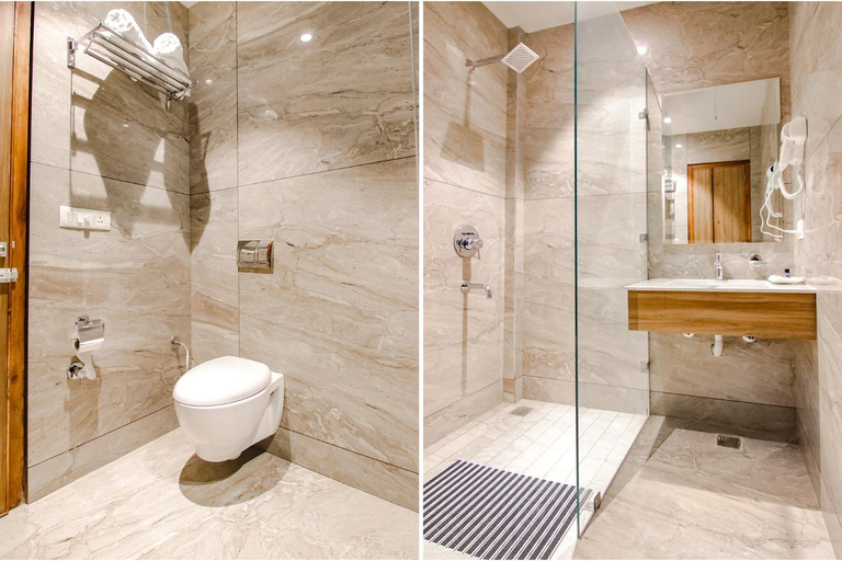 Bathroom 4, FabHotel Prime K9 Grand, Ludhiana