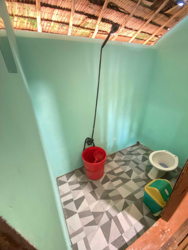 Bathroom 3, Ocam Ocam open Sea View Cottages, Busuanga