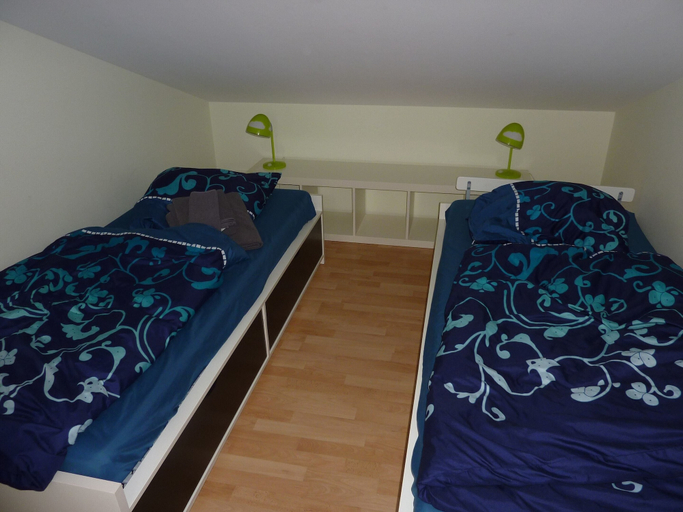 Bedroom 2, Cozy Holiday Home in Rostock Germany near Beach, Rostock