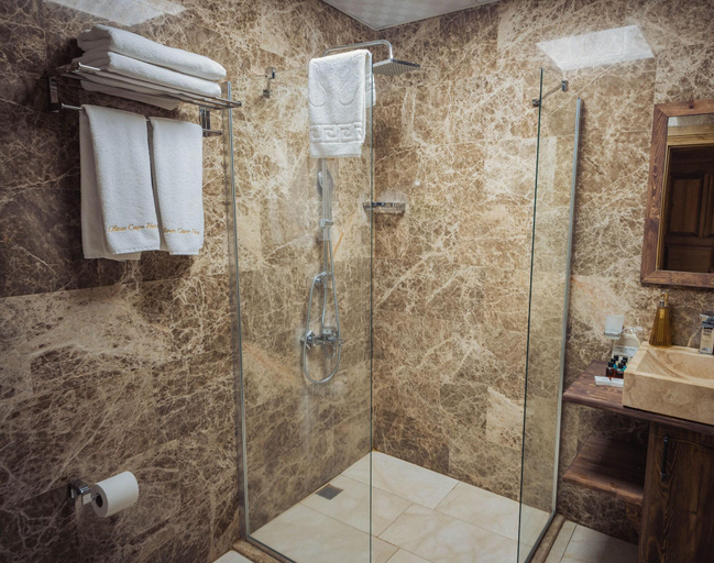 Bathroom 5, Olivia Cave Hotel, Nevşehir