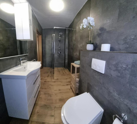 Bathroom 3, Hotel und Pension Al Dente, Meißen