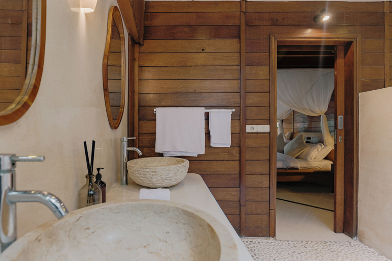 Bathroom 4, Sungai Villa by Betterplace, Badung