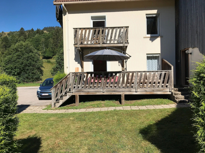View from property 2, Charming Holiday Home in La Bresse Skiing Area, Vosges