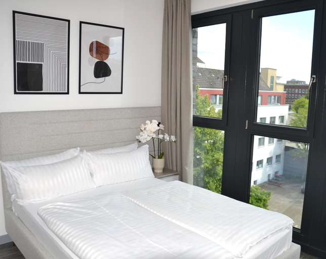 Bedroom 2, NOVERA Aparthotel, Hamburg