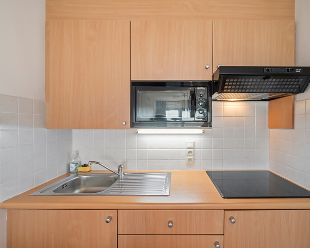 Private kitchen 3, One-bedroom Flat With sea Views and Parking, West-Vlaanderen