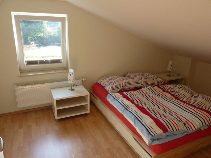 Bedroom 3, Cozy Holiday Home in Rostock Germany near Beach, Rostock