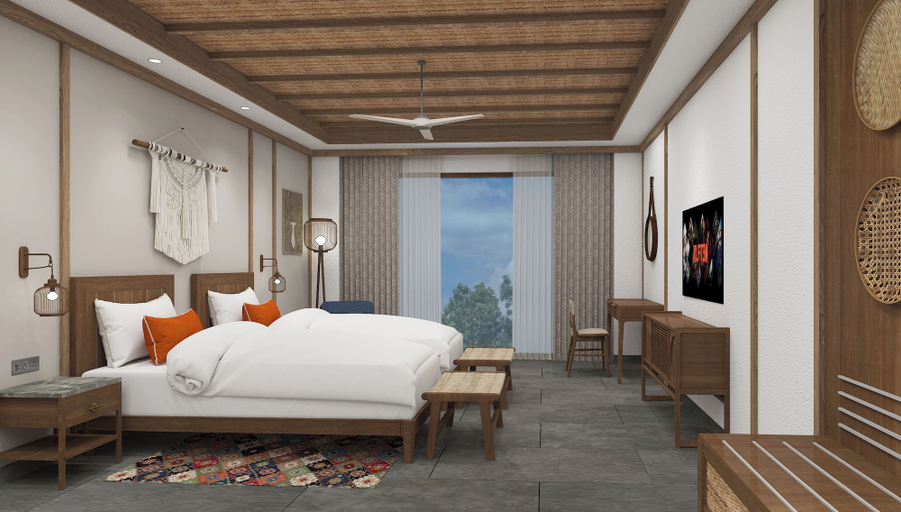 Bedroom 3, Royal Tulip Chitwan Nepal, Narayani