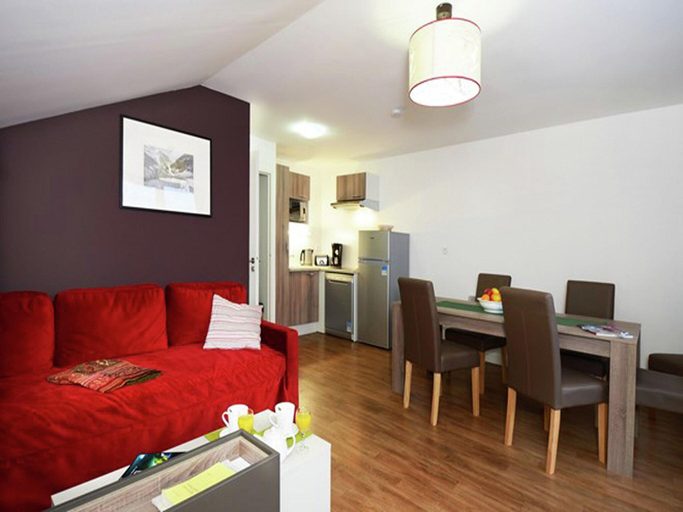 Bedroom 2, Apartment in French Alps with Heated Pool, Hautes-Alpes