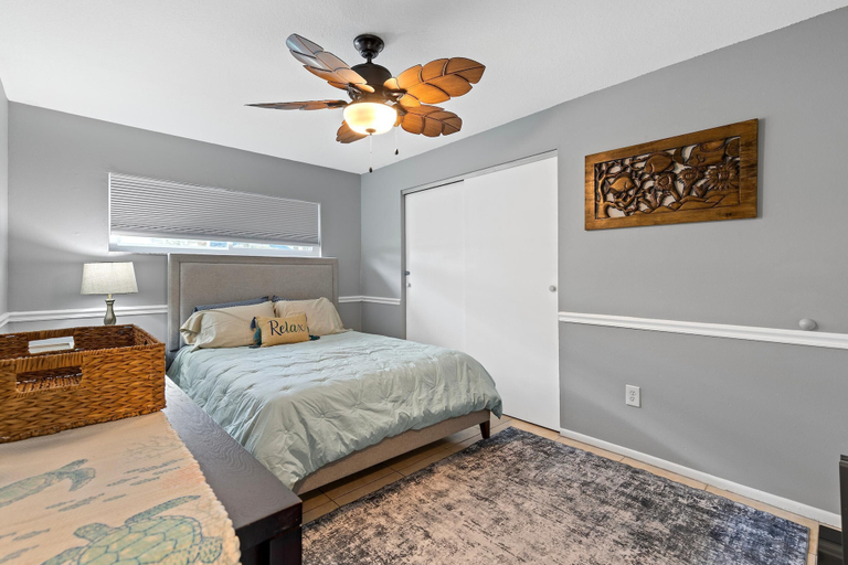 Bedroom 3, Aqua Beach Bungalow, Volusia