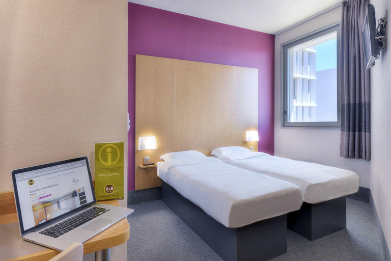 Bedroom 4, B&B HOTEL Marseille Les ports, Bouches-du-Rhône