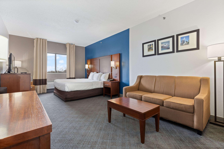 Bedroom 3, Comfort Suites Lombard - Addison, Dupage