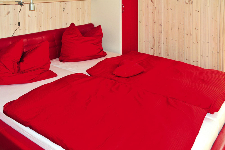 Bedroom 3, Ferienhaus mit Sauna am Duemmer See, Ludwigslust-Parchim