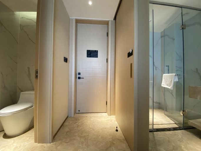 Bathroom, GreenTree Inn Express Hotel Changzhou Wujin Economic Development Zone Qishuyan Yaoguan, Changzhou