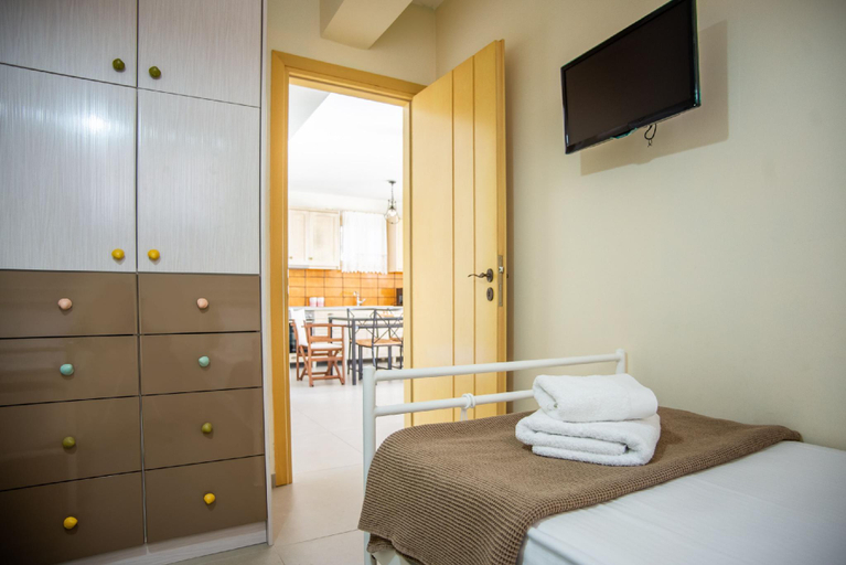 Bedroom 2, The Cerulean Villa The Concord Of Blue And Green, Ionian Islands