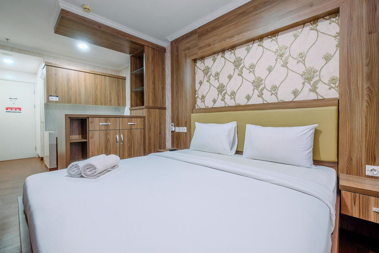 Bedroom, Minimalist and Cozy Studio Sentul Tower Apartment, Bogor