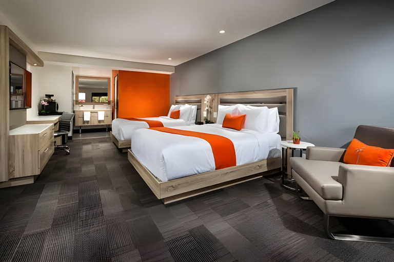 Bedroom 2, Canoga Hotel at Warner Center, Los Angeles