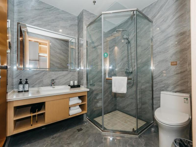Bathroom 2, GreenTree Inn Jiangsu Yancheng Dongtai Overseas, Yancheng