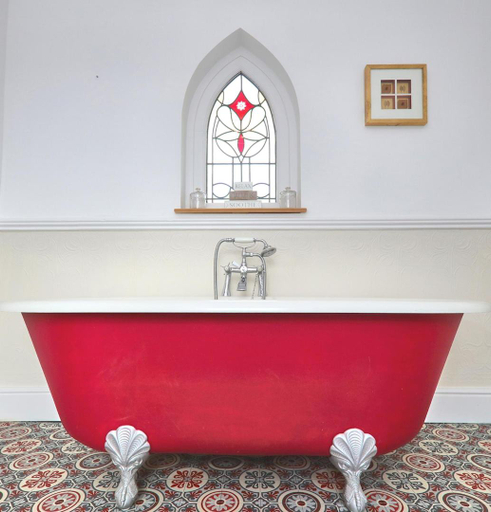 Bathroom, LLwyn Country House, Carmarthenshire