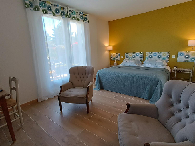 Bedroom 3, Hotel La Bastide d'Iris, Ardèche