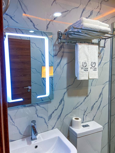 Bathroom 3, Plush Hotel, Abuja, AbujaMun