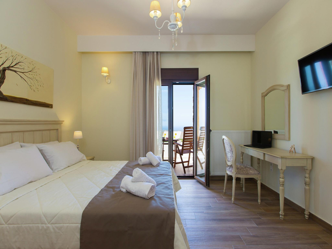 Bedroom 3, Villa in Crete with Private Pool Mountain Views, Crete