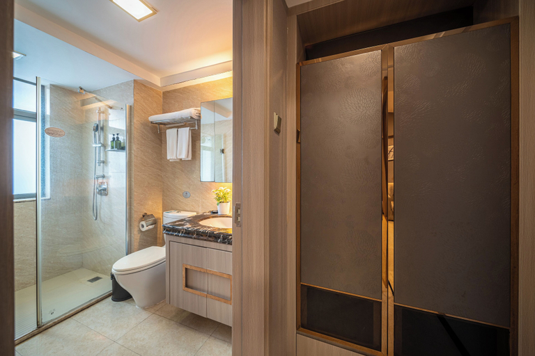 Bedroom 5, Poltton International Apartment (Foshan Zumiao Lingnan Tiandi Branch), Foshan