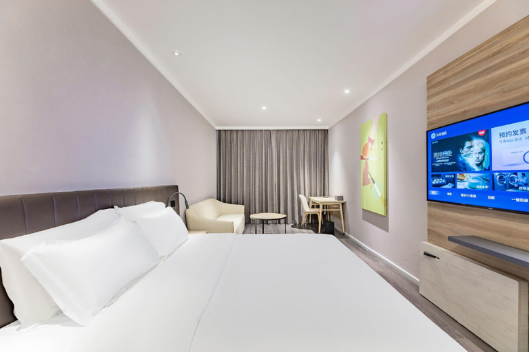 Bedroom 2, Hanting Hotel Shijiazhuang East Huai An Road, Shijiazhuang