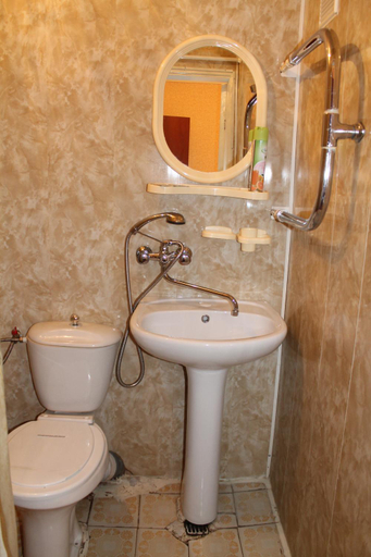 Bathroom, Hotel Druzhba, Minusinskiy rayon