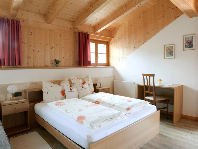 Bedroom, Chalet in Funes Valley with Dolomites Views, Bolzano
