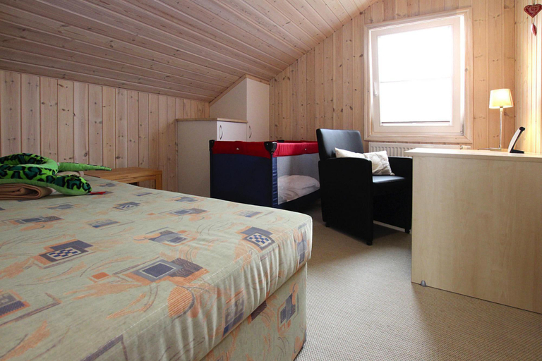 Bedroom 3, Ferienhaus mit Sauna am Duemmer See, Ludwigslust-Parchim