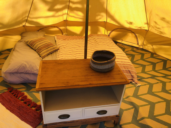 Bedroom 4, Elm - Bell Tent 2-4 Person Anglesey, North Wales, Anglesey