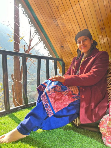 Balcony/terrace 4, sainj riverside cottages, Kullu