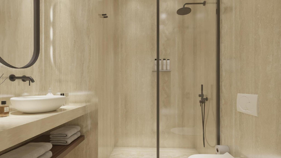 Bathroom 4, Hotel Sphinx, South Aegean