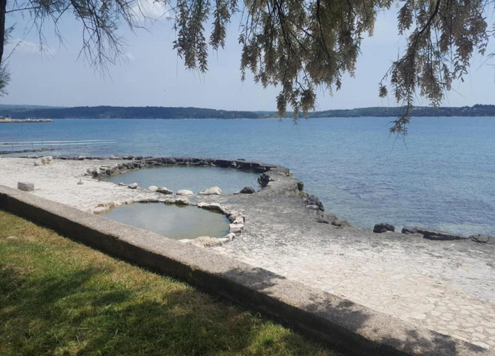 View from property 3, Apartment in Istria With Sea View & Bubble Bath, Brtonigla